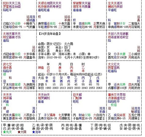 紫微斗数 2024|2024年紫微斗数运势 2024年紫微斗数命盘